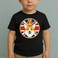Queen Corgi Platinum Jubilee Emblem Toddler T-Shirt thumb 2