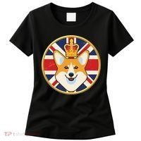Queen Corgi Platinum Jubilee Emblem Women's T-Shirt thumb 0