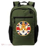 Queen Corgi Platinum Jubilee Emblem Backpack thumb 0