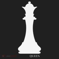 Queen Chess Piece Halloween Costume Chess Club Beanie thumb 2