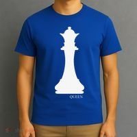Queen Chess Piece Halloween Costume Chess Club T-Shirt thumb 3