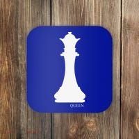 Queen Chess Piece Halloween Costume Chess Club Coaster thumb 0