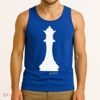 Queen Chess Piece Halloween Costume Chess Club Tank Top thumb 3