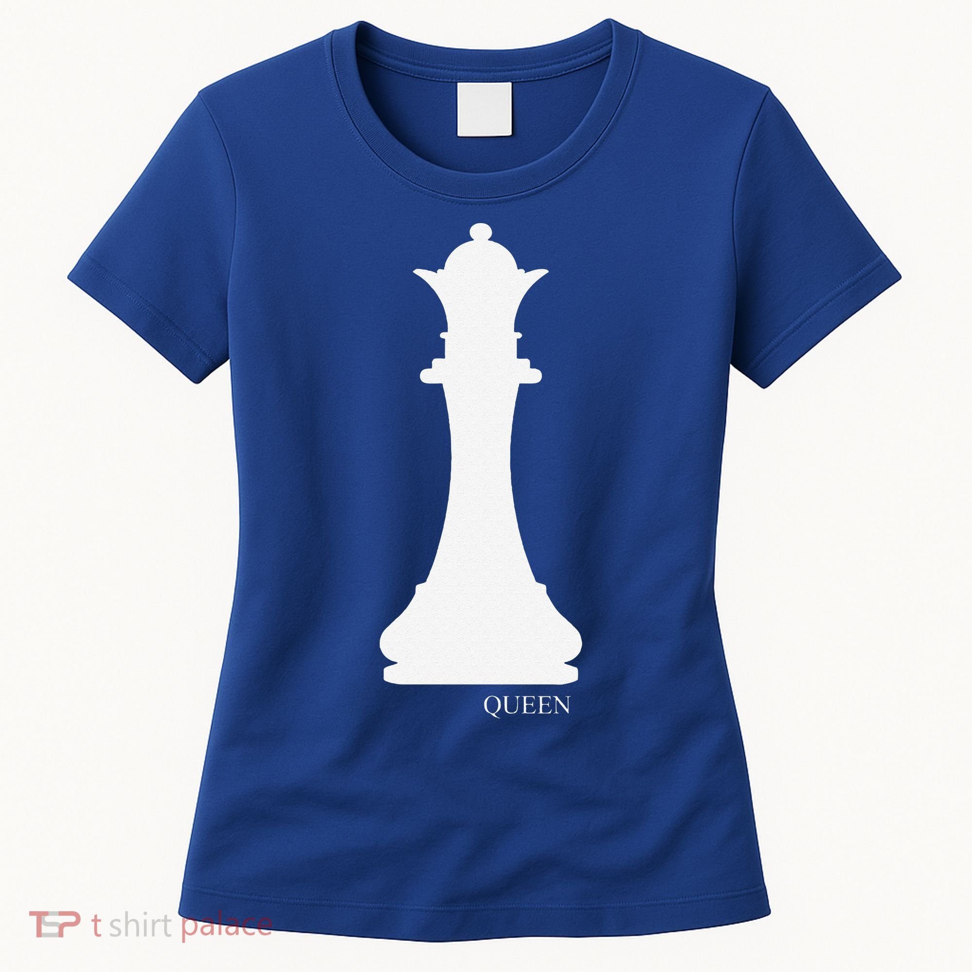 Queen Chess Piece Halloween Costume Chess Club Women's T-Shirt