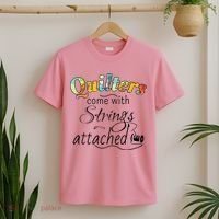 Quilters Come With Strings Attached Funny T-Shirt thumb 2