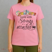 Quilters Come With Strings Attached Funny T-Shirt thumb 4