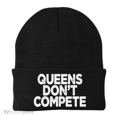 Queens DonT Compete Beanie