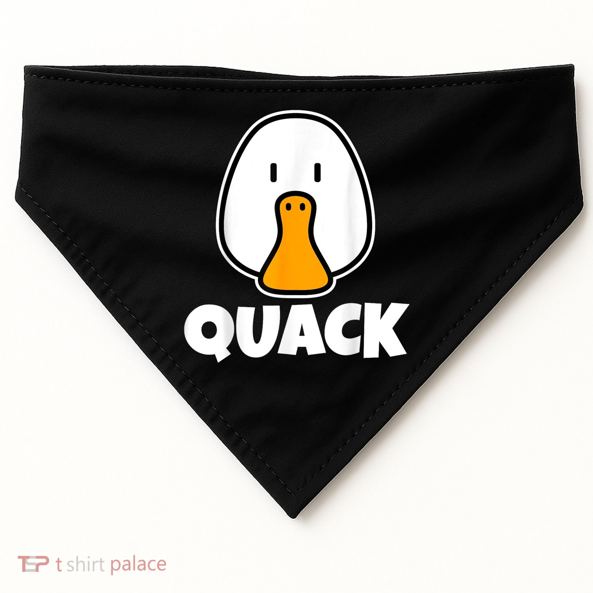 Quack Ducks Duck Lover USA-Made Doggie Bandana