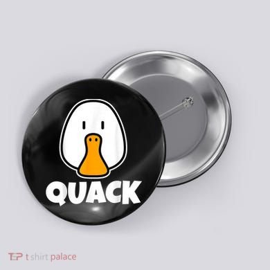 Quack Ducks Duck Lover Button