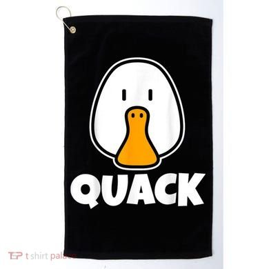 Quack Ducks Duck Lover Golf Towel