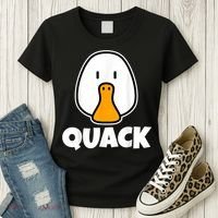 Quack Ducks Duck Lover Women's T-Shirt thumb 3