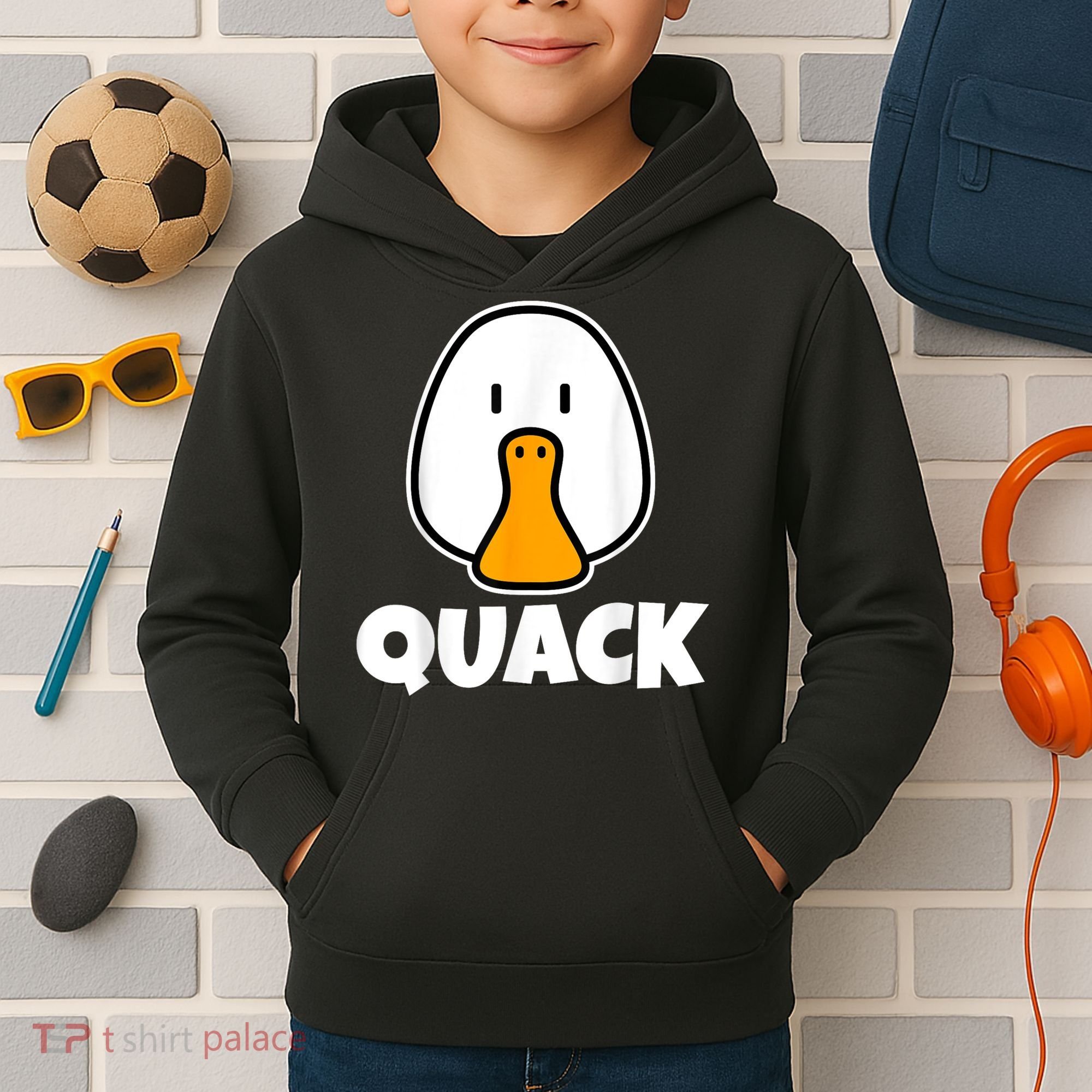 Quack Ducks Duck Lover Kids Hoodie