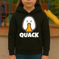 Quack Ducks Duck Lover Kids Hoodie thumb 3