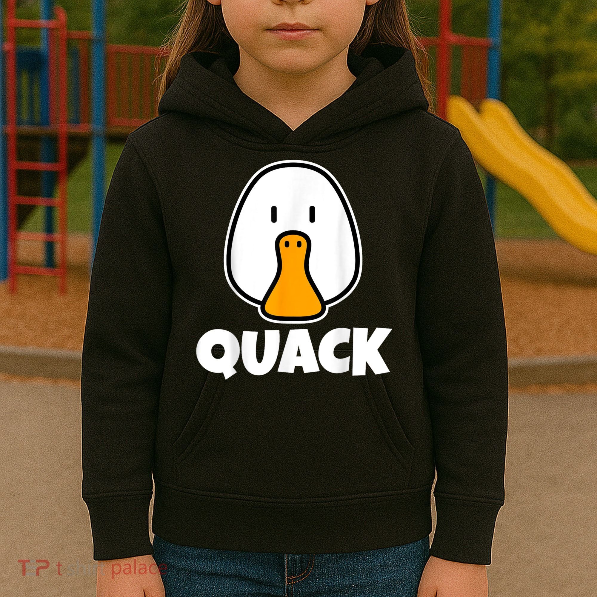 Quack Ducks Duck Lover Kids Hoodie