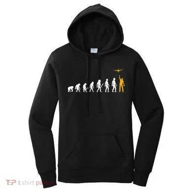 Quadcopter Drone Evolution FAA Certified Drone Pilot RC Women's Hoodie