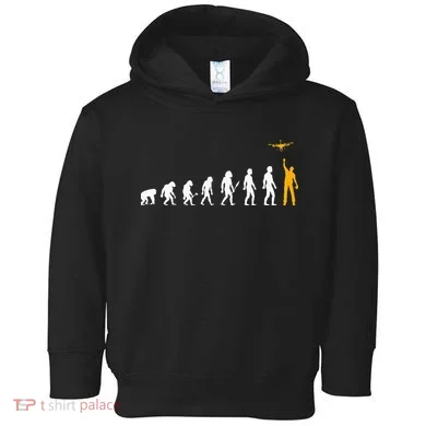 Quadcopter Drone Evolution FAA Certified Drone Pilot RC Toddler Hoodie