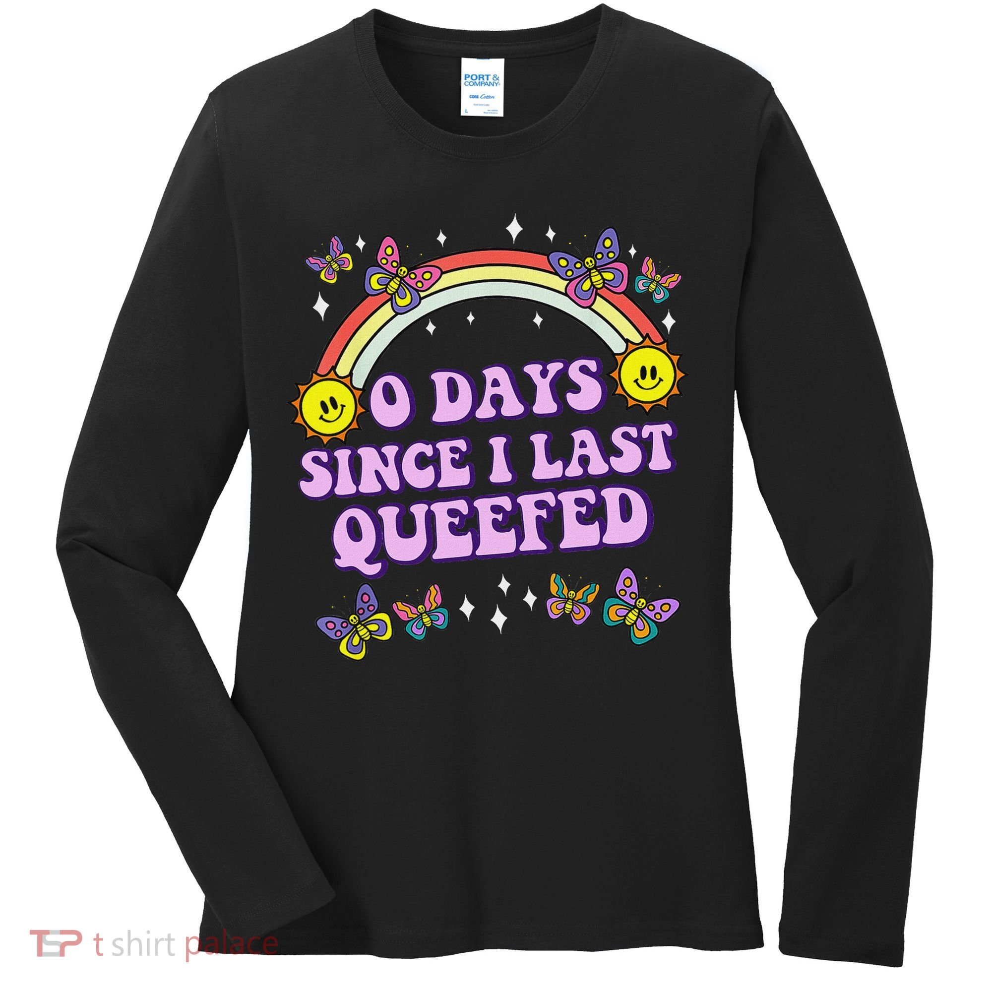 Queef Embarrassing  Funny Raunchy Women's Long Sleeve Shirt
