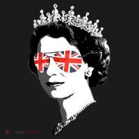 Queen Elizabeth Ii Sunglasses British Crown Union Jack Meme Gift Bucket Hat thumb 4