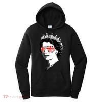 Queen Elizabeth Ii Sunglasses British Crown Union Jack Meme Gift Women's Hoodie thumb 0