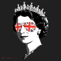 Queen Elizabeth Ii Sunglasses British Crown Union Jack Meme Gift Hat thumb 2