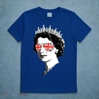 Queen Elizabeth Ii Sunglasses British Crown Union Jack Meme Gift T-Shirt thumb 5