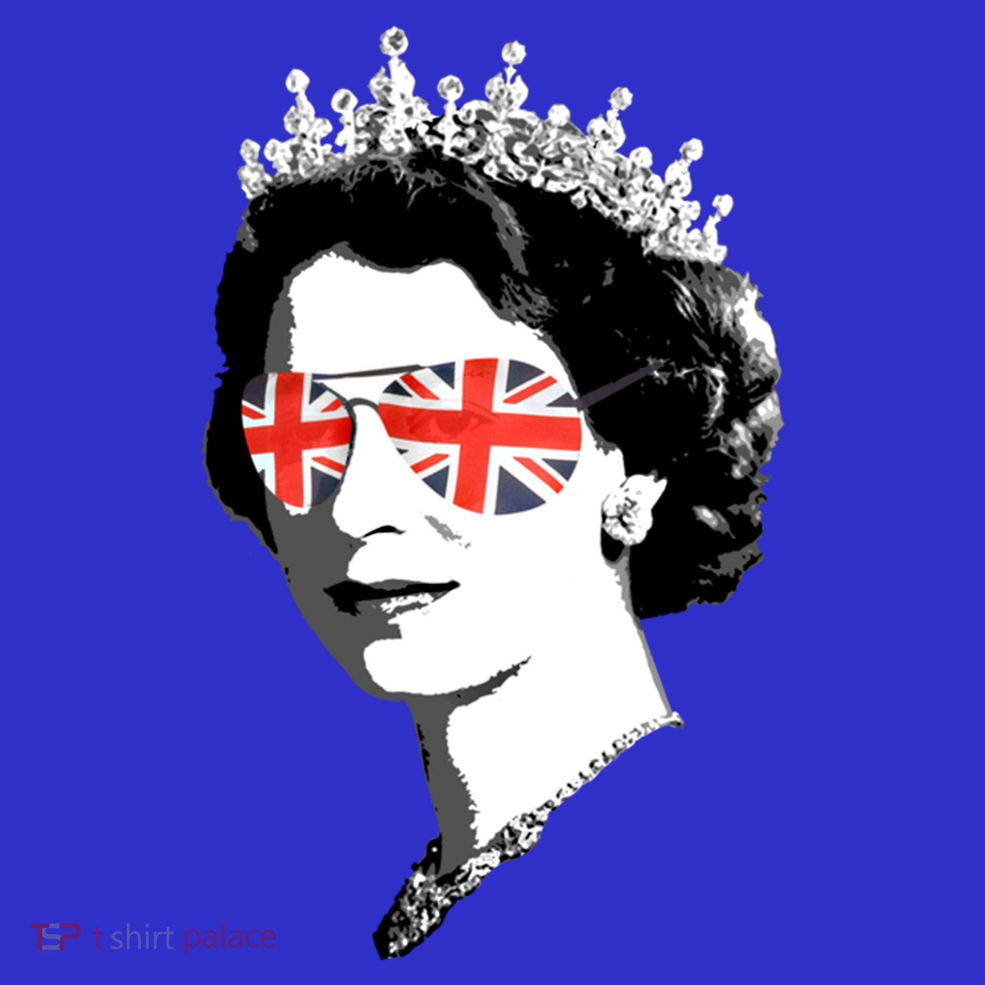 Queen Elizabeth Ii Sunglasses British Crown Union Jack Meme Gift Visor