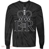 Queen Elizabeth II Tie-Dye Long Sleeve Shirt thumb 0