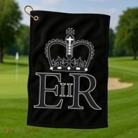 Queen Elizabeth II Golf Towel thumb 1