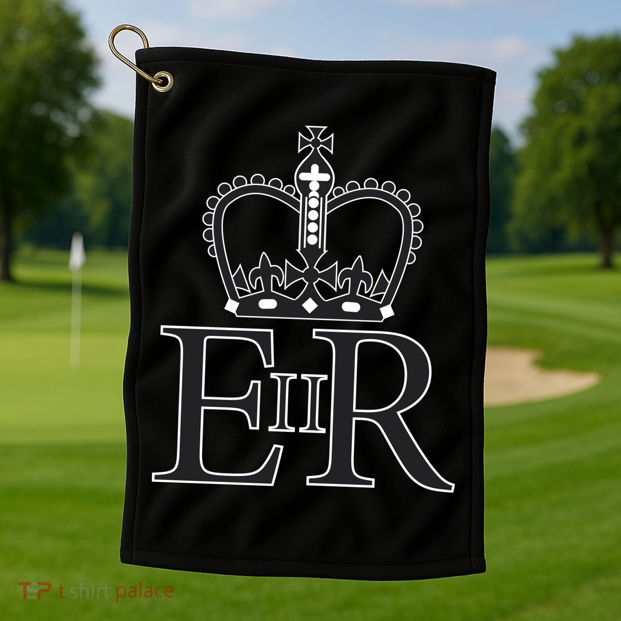 Queen Elizabeth II Golf Towel