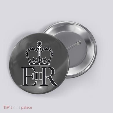 Queen Elizabeth II Button