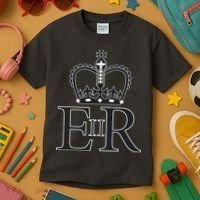 Queen Elizabeth II Kids T-Shirt thumb 3