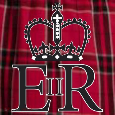 Queen Elizabeth II Men's Flannel Plaid Pajama Pants