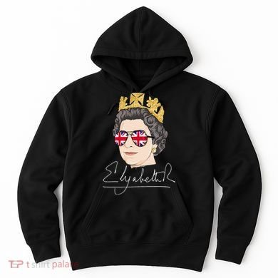 Queen Elizabeth II Signature Autograph Hoodie