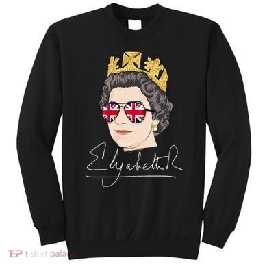 Queen Elizabeth II Signature Autograph Sweatshirt