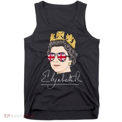Queen Elizabeth II Signature Autograph Tank Top