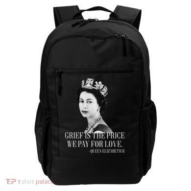 Queen Elizabeth II Inspiring Quote Backpack