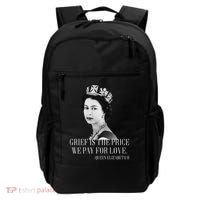 Queen Elizabeth II Inspiring Quote Backpack thumb 0