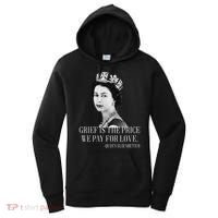 Queen Elizabeth II Inspiring Quote Women's Hoodie thumb 0