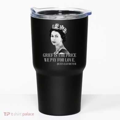 Queen Elizabeth II Inspiring Quote Tumbler