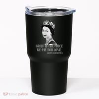 Queen Elizabeth II Inspiring Quote Tumbler thumb 0