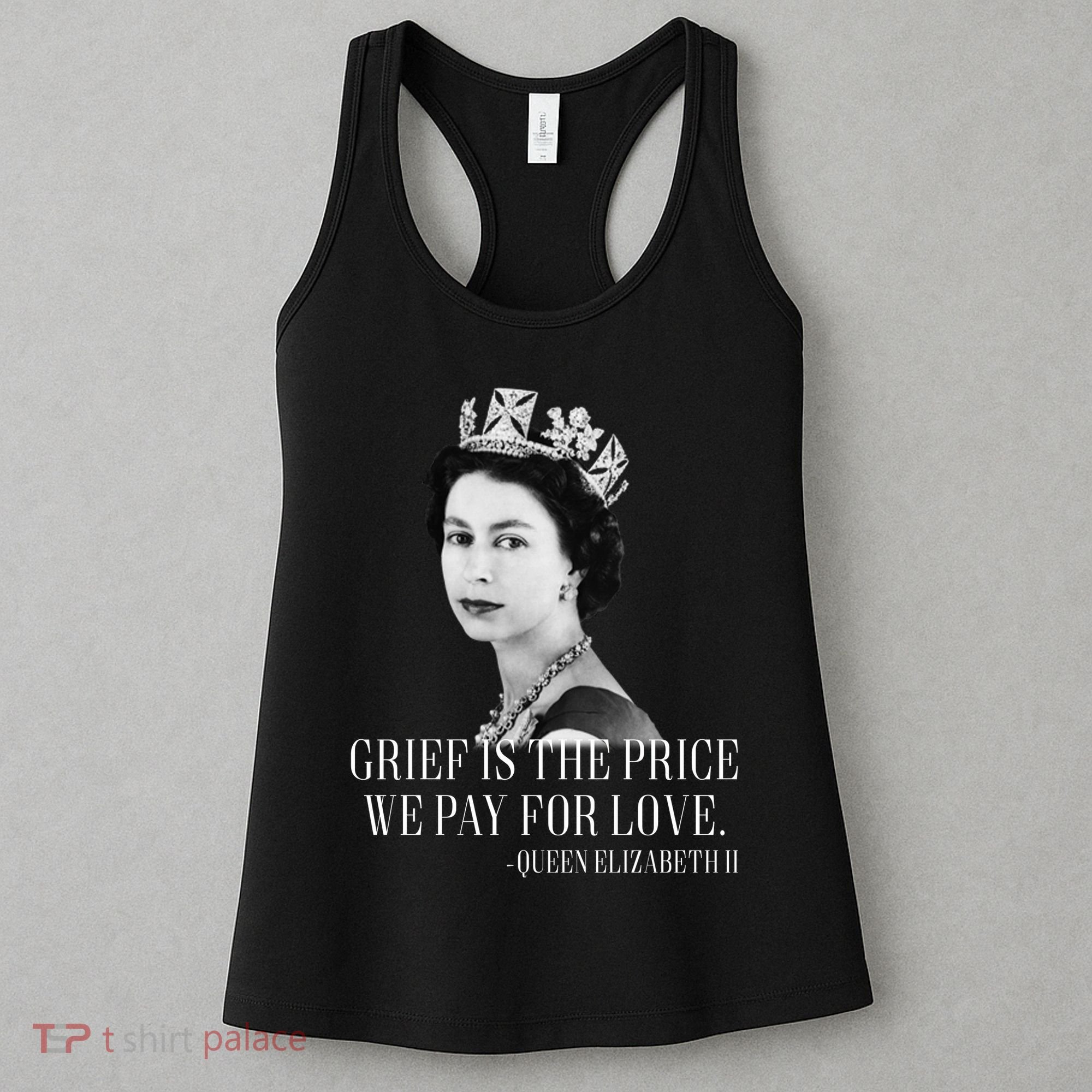 Queen Elizabeth II Inspiring Quote Women's Tank Top