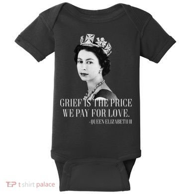 Queen Elizabeth II Inspiring Quote Baby Bodysuit