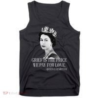 Queen Elizabeth II Inspiring Quote Tank Top thumb 0