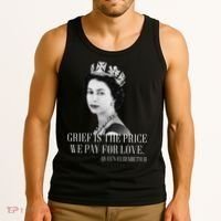 Queen Elizabeth II Inspiring Quote Tank Top thumb 3