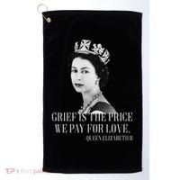 Queen Elizabeth II Inspiring Quote Golf Towel thumb 0
