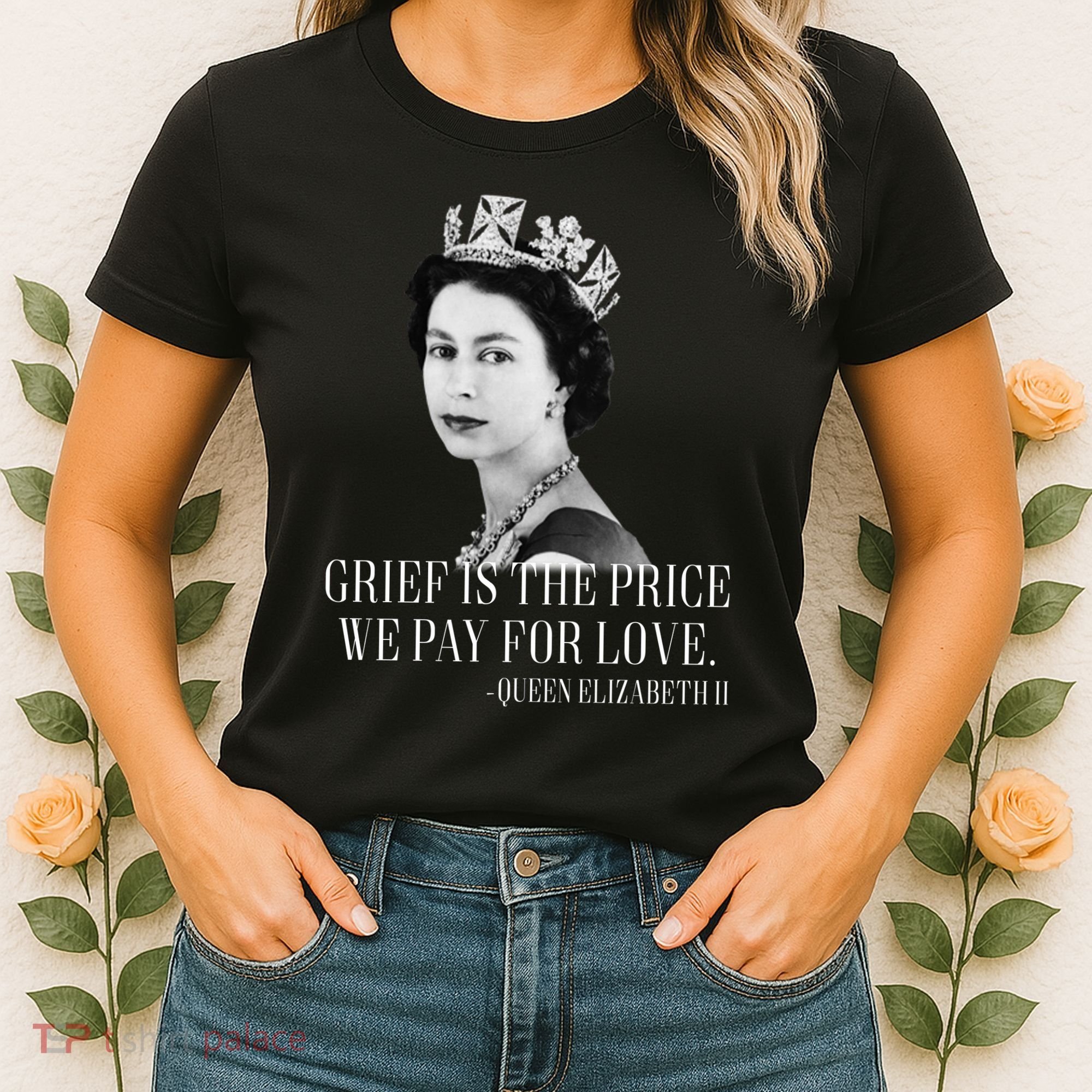 Queen Elizabeth II Inspiring Quote Women's T-Shirt