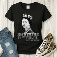 Queen Elizabeth II Inspiring Quote Women's T-Shirt thumb 3