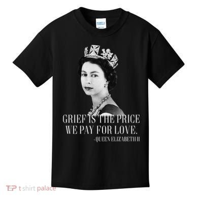 Queen Elizabeth II Inspiring Quote Kids T-Shirt