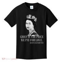 Queen Elizabeth II Inspiring Quote Kids T-Shirt thumb 0