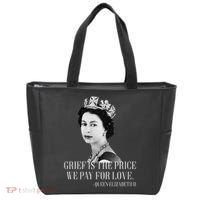 Queen Elizabeth II Inspiring Quote Tote Bag thumb 0